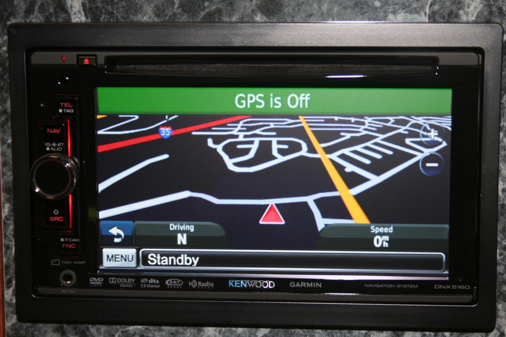 In-dash GPS system