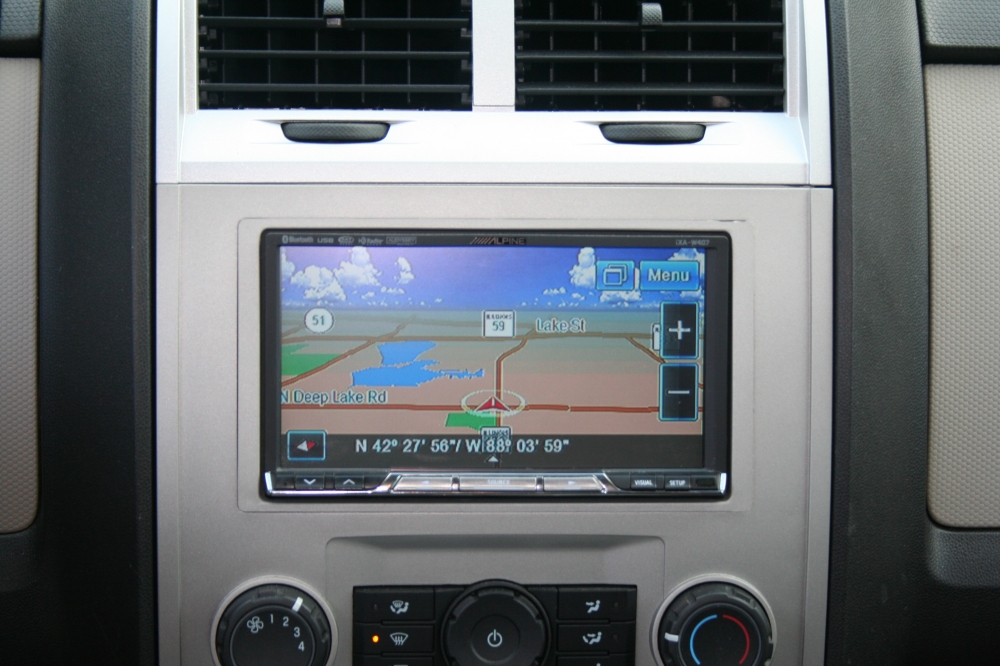 In-dash GPS system